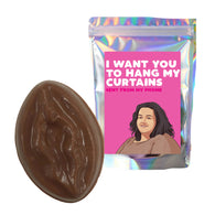 Hang My Curtains Pussy Choc